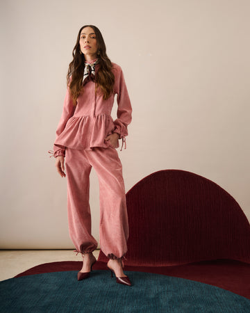 Jaqueta Manuela Rosa