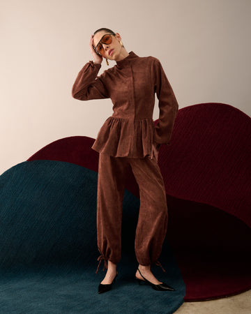 Jaqueta Manuela Marrom