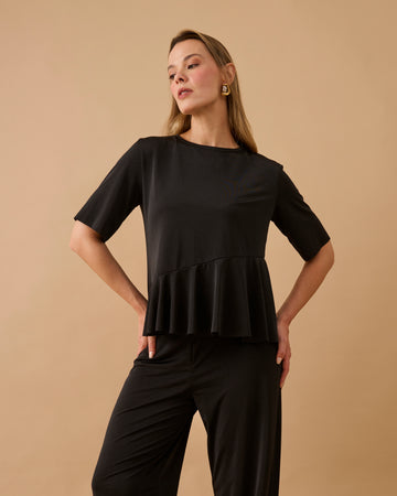 Blusa Bianca Preta