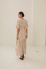 T-shirt Manon Listras Bege e Off White