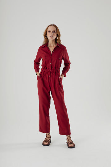 Macacão Bela Vista Bordô