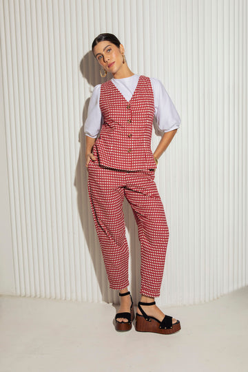 Calça Claire Vermelha