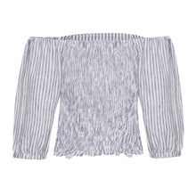 Blusa Ema Listra Preta