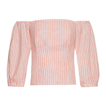 Blusa Ema Listra Salmão