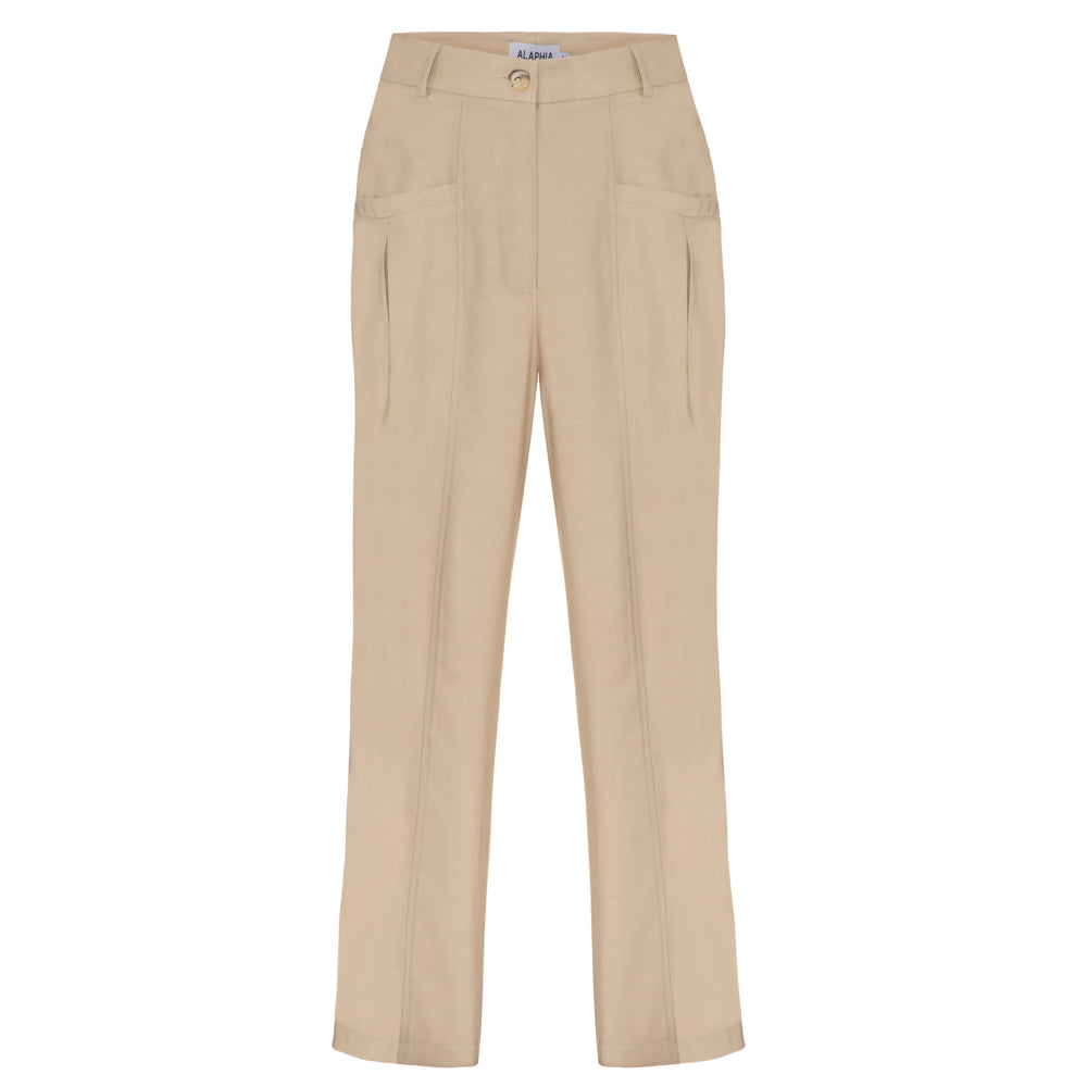 Calça Elaine Bege
