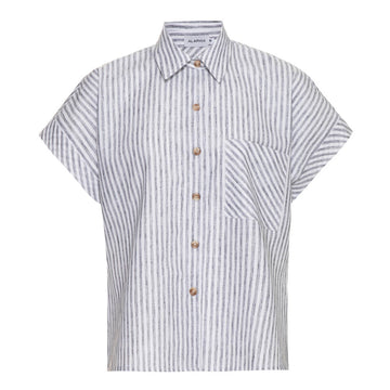 Camisa Veronica Listra Preta