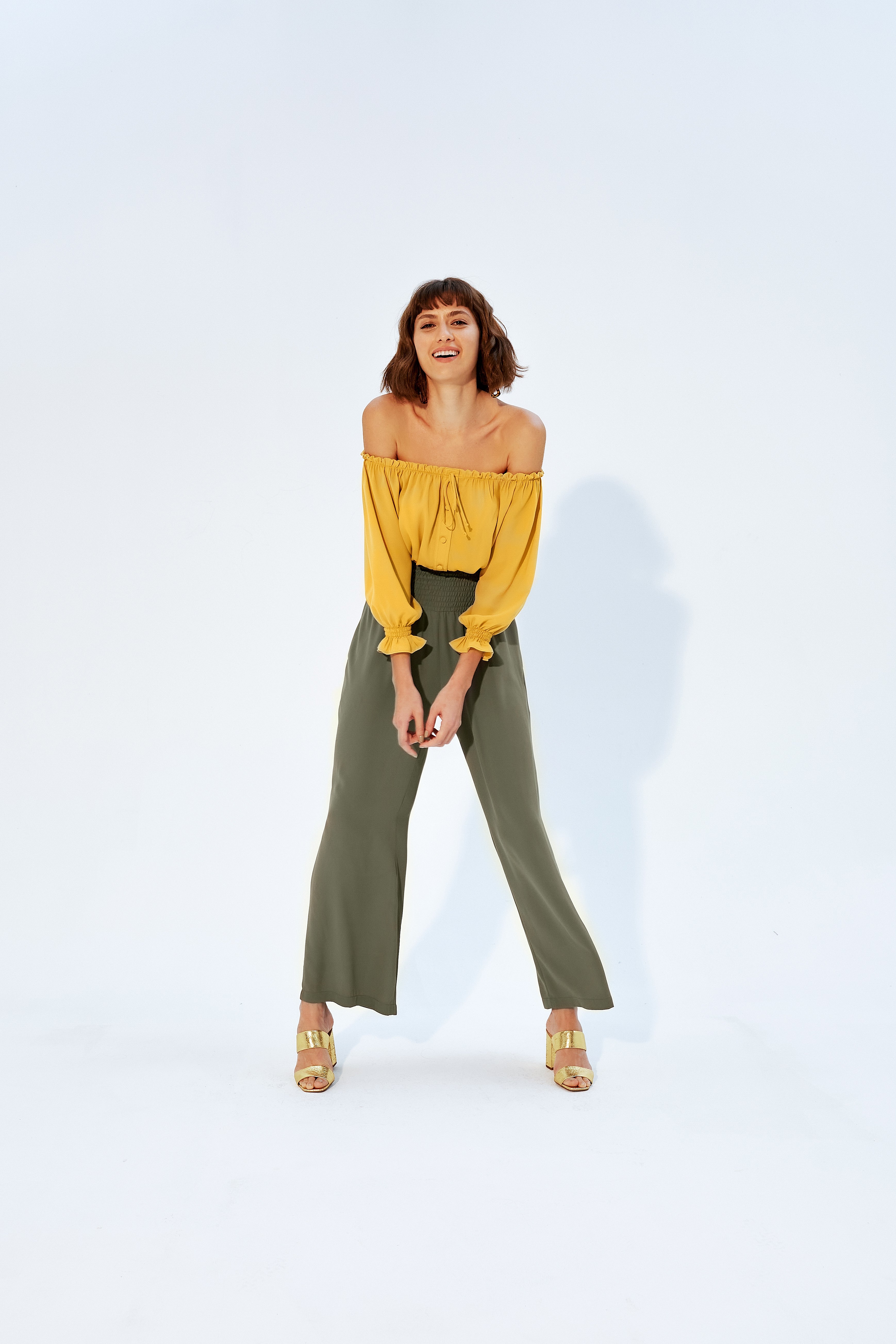 Blusa Maya Mostarda