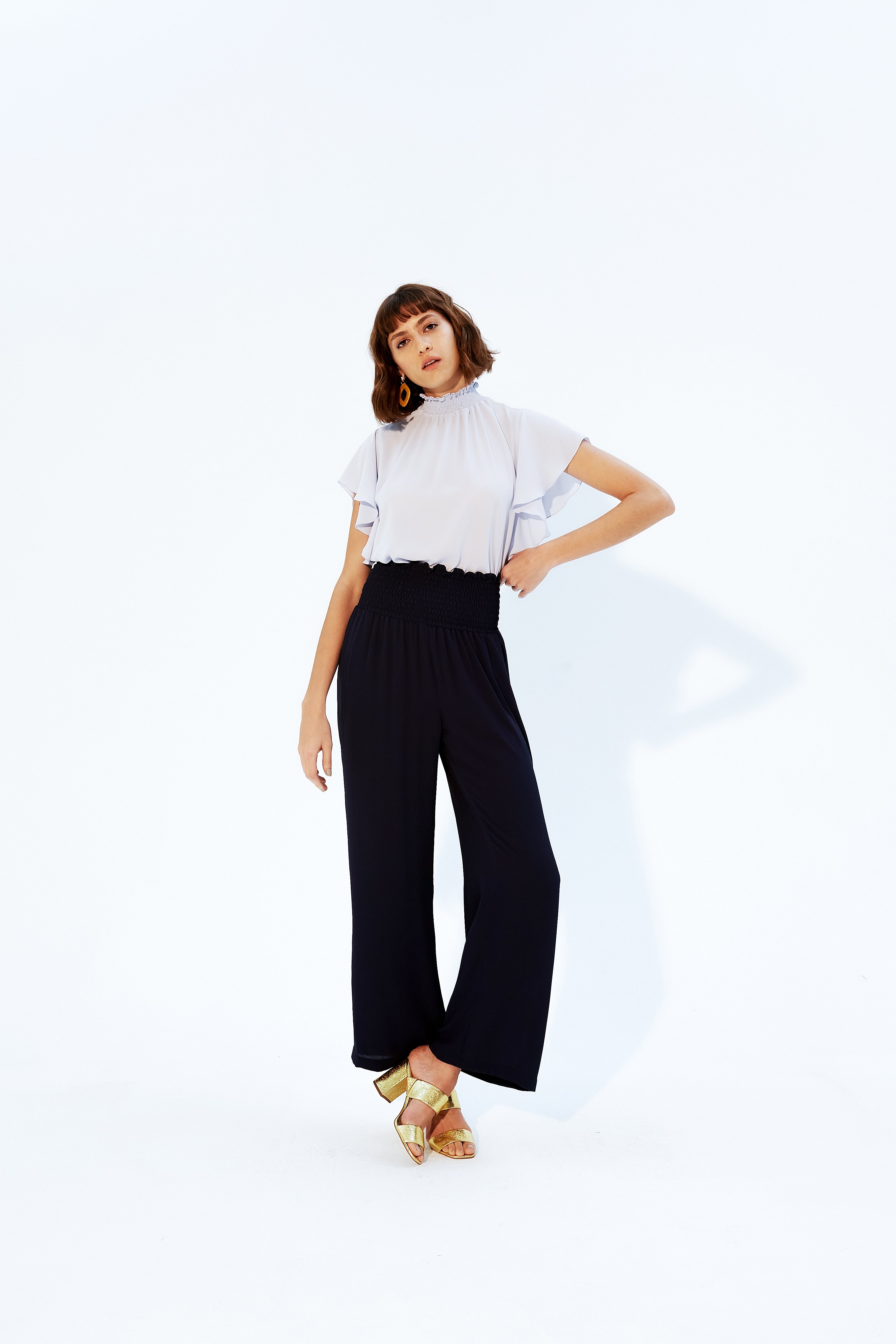 Calça Fiorella Azul Marinho