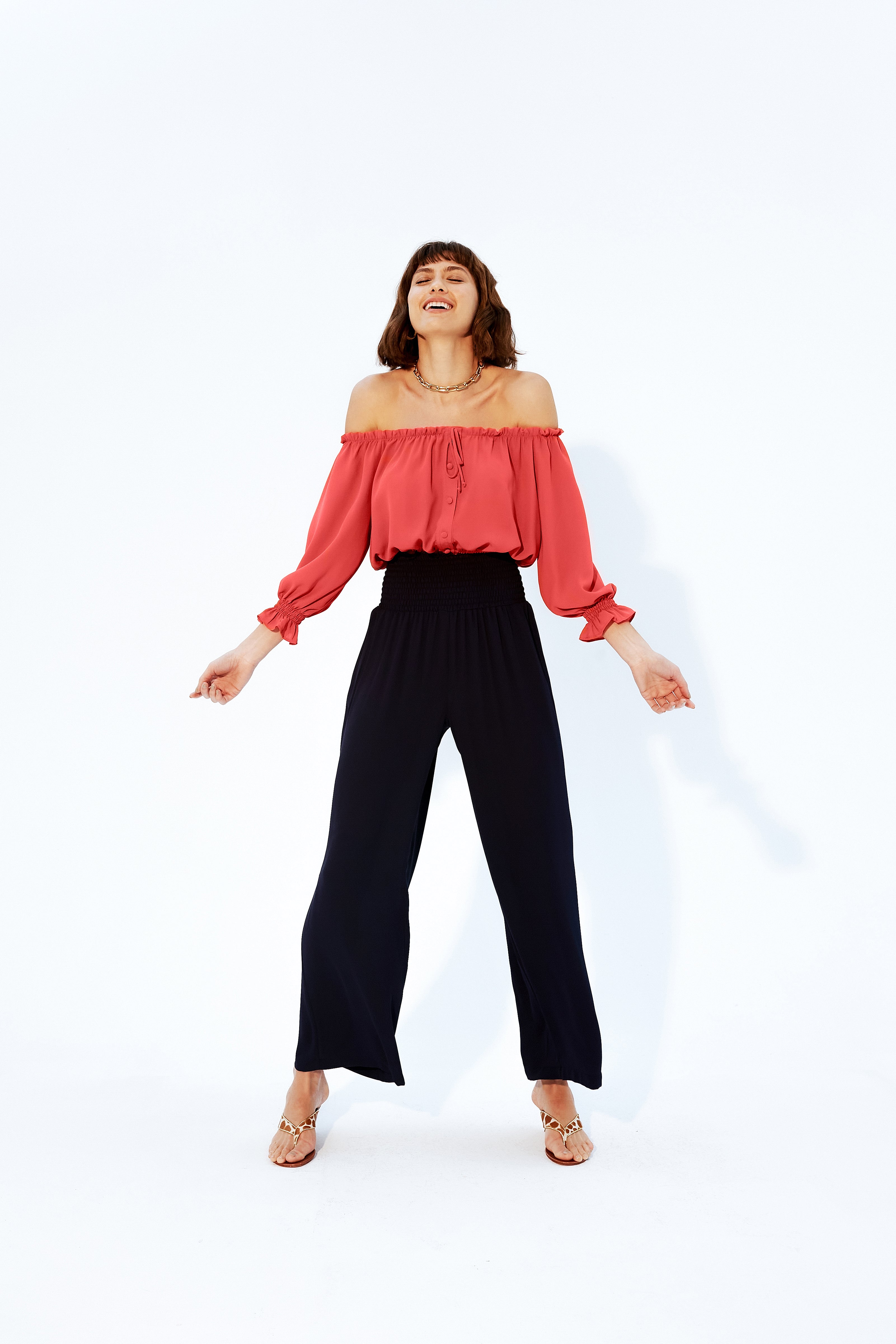 Blusa Maya Coral