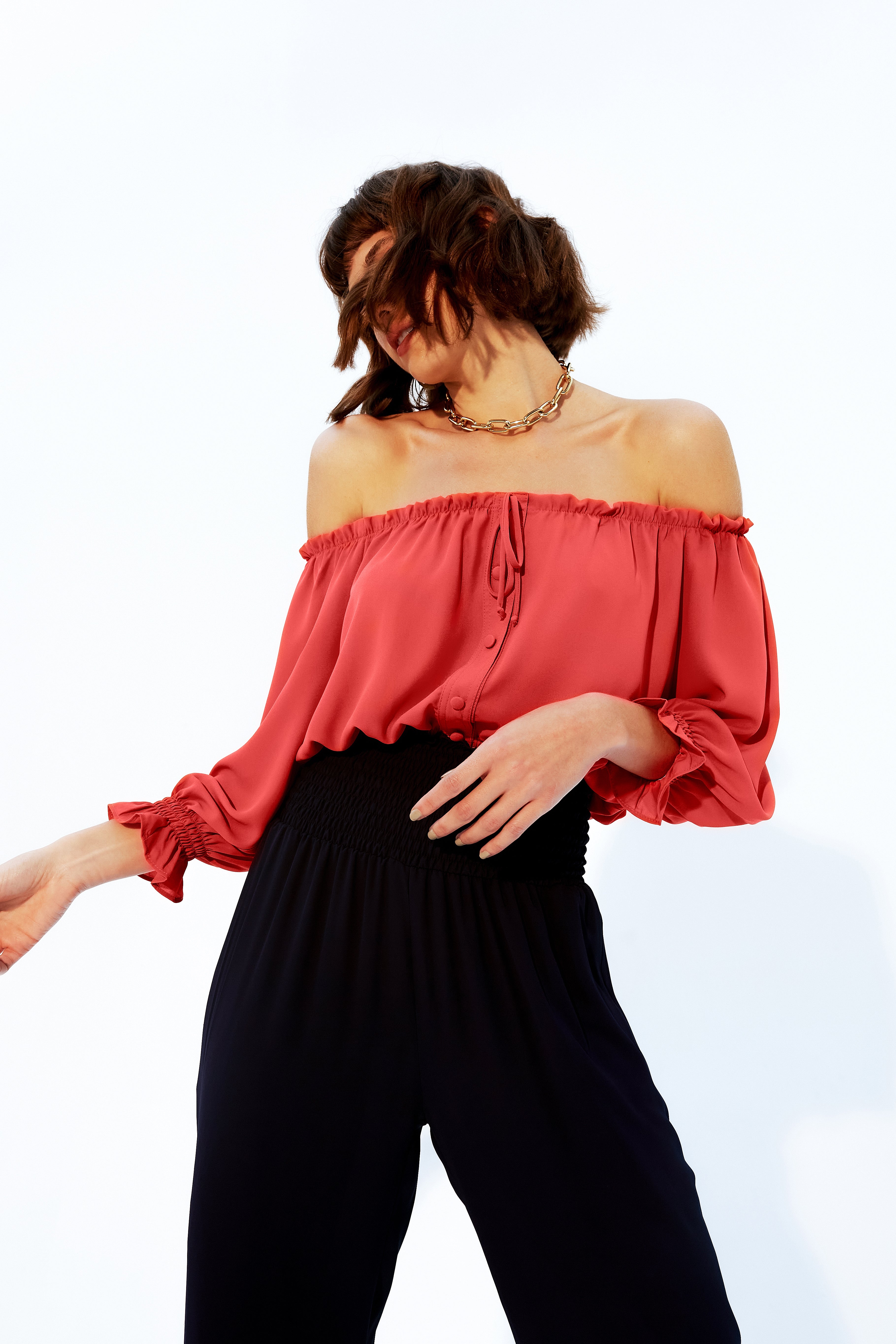 Blusa Maya Coral