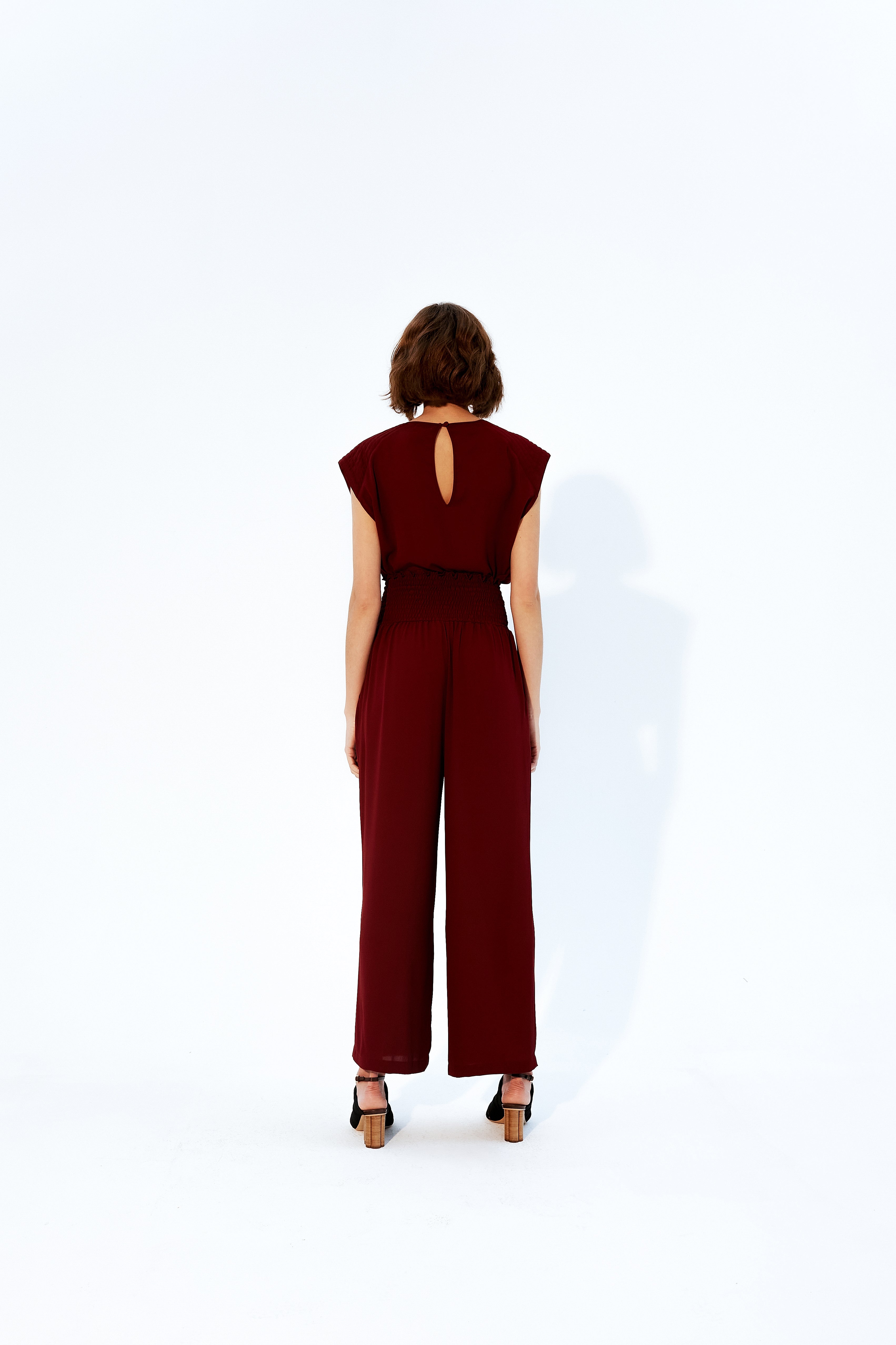 Calça Fiorella Bordô