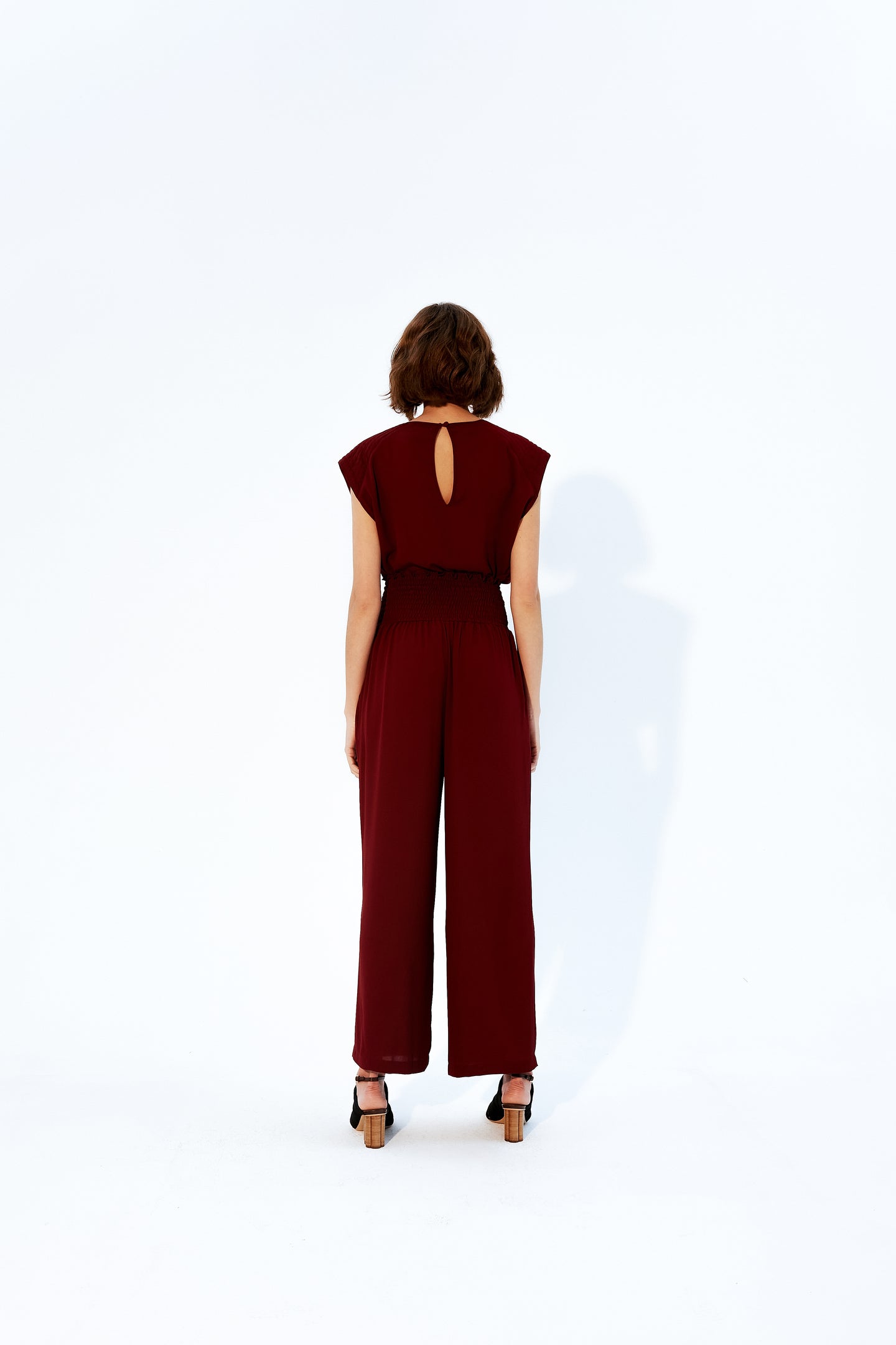 Calça Fiorella Bordô