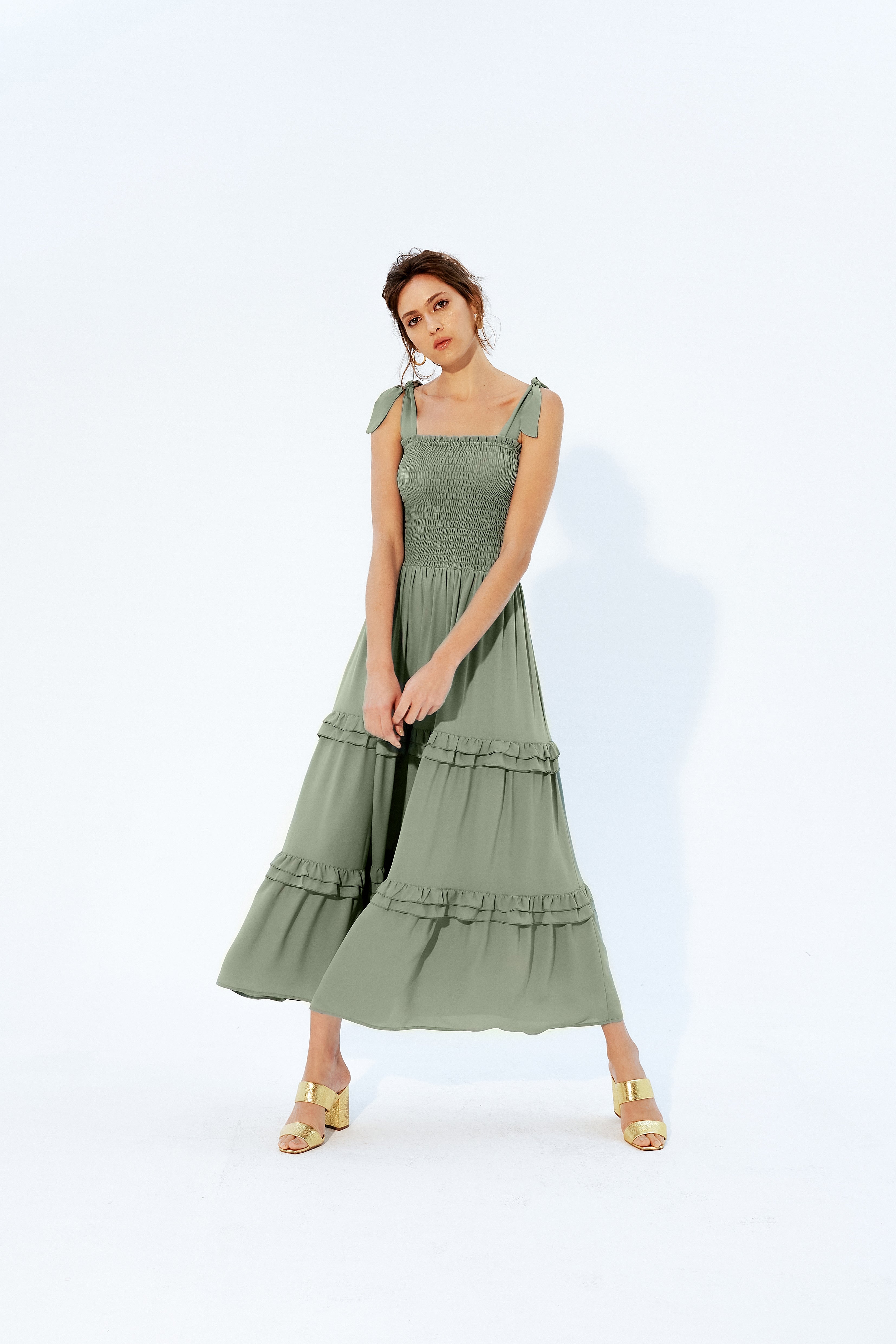 Vestido Lola Verde Pistache