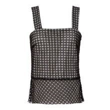 Blusa Leonor Branca e Preta