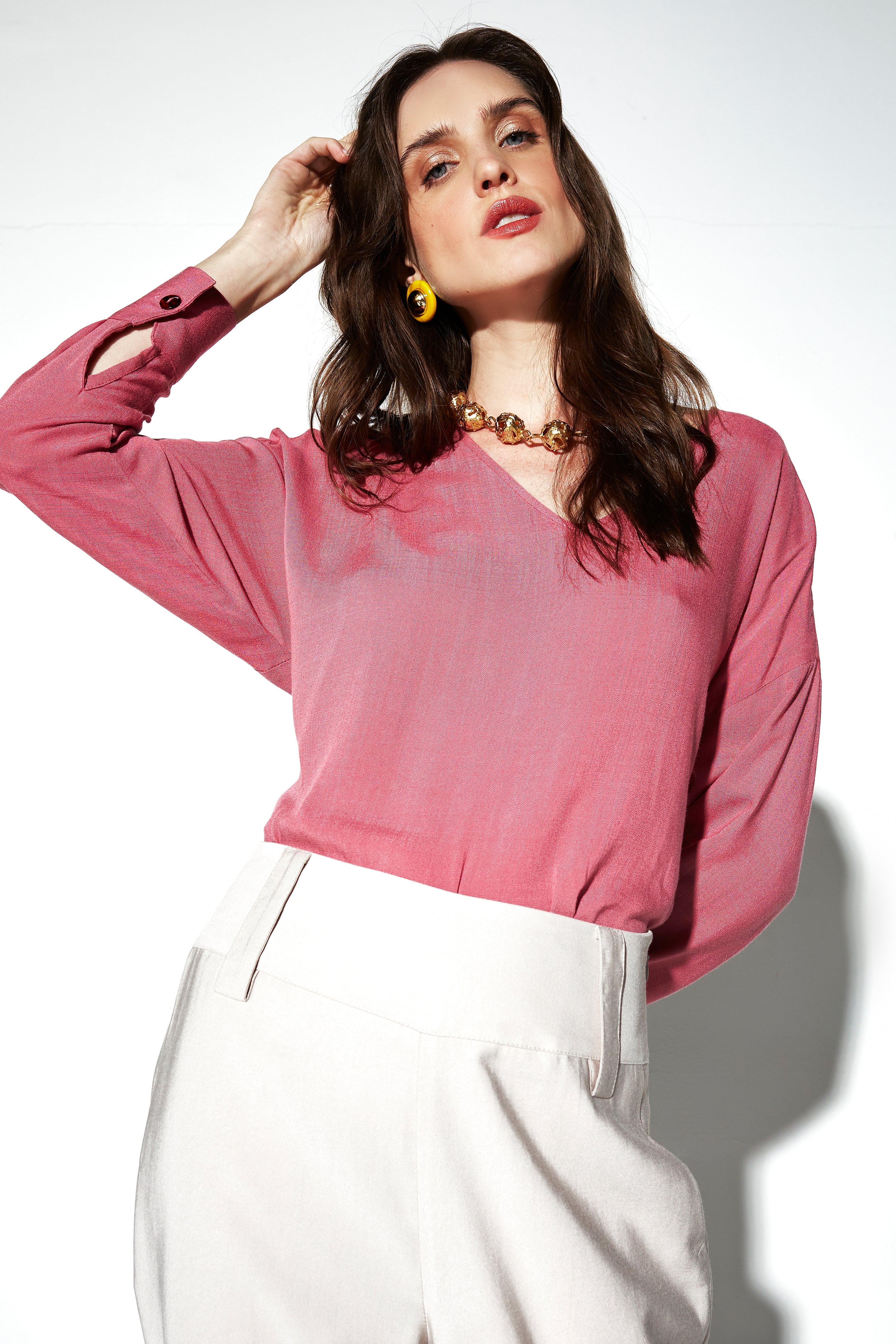 Blusa Liana Rosa Nude