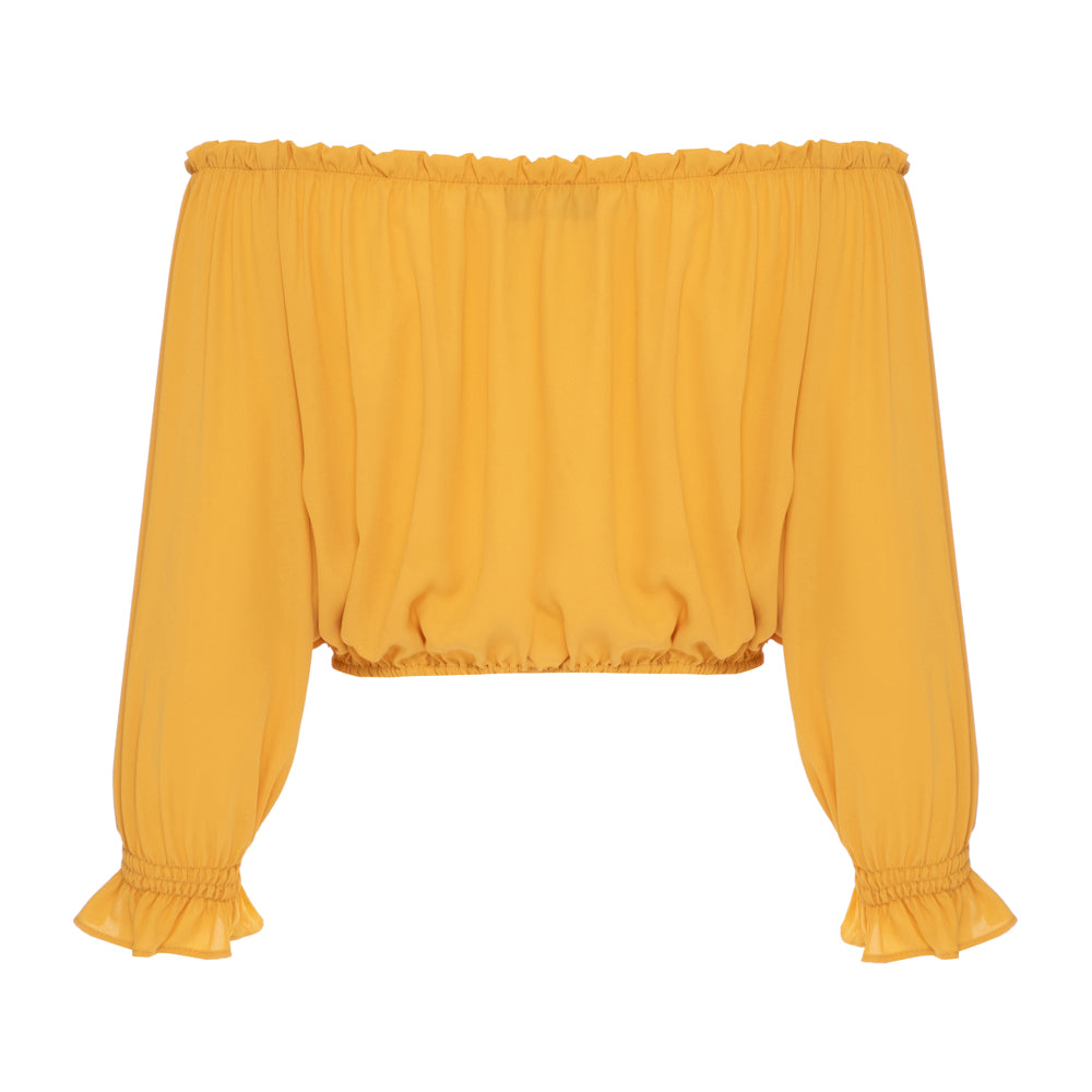 Blusa Maya Mostarda