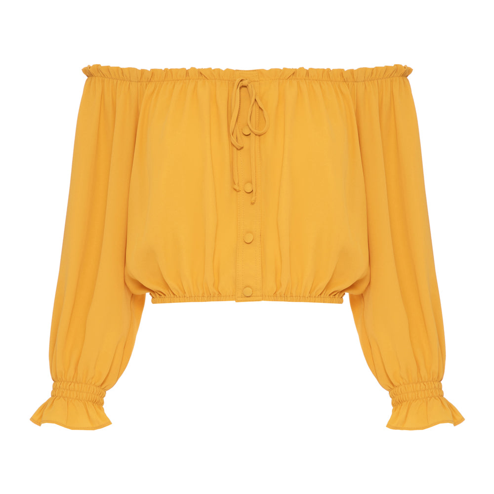 Blusa Maya Mostarda