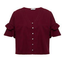 Blusa Miranda Bordô