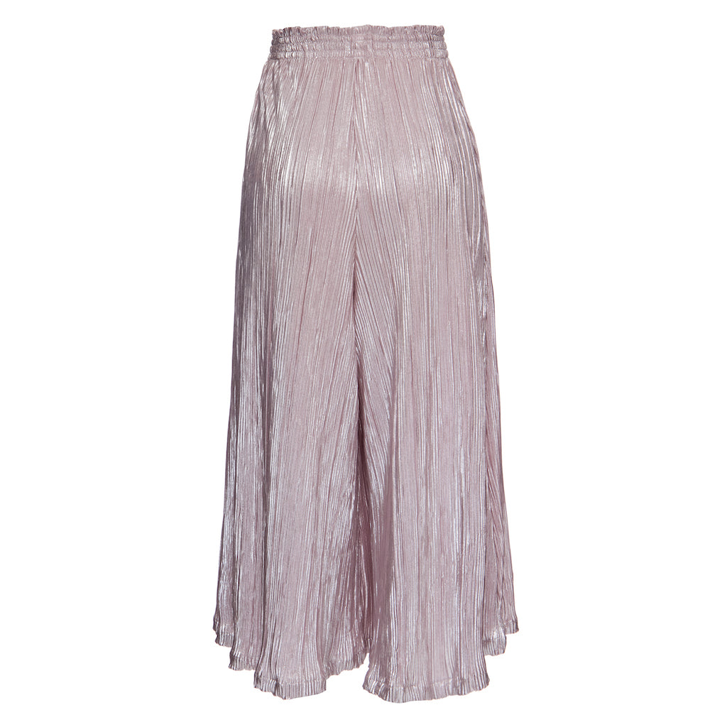 Calça Carrie Rosa Metalizado