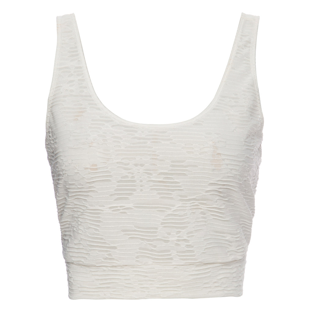 Cropped Isabela Off White
