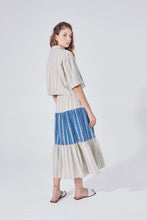 Camisa Chiara Bege e Azul