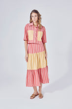 Camisa Chiara Vermelho e Amarelo