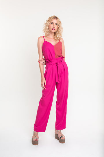 Blusa Pietra Fúcsia e Cerâmica