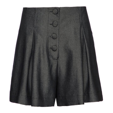 Shorts Amalia Denim Preto