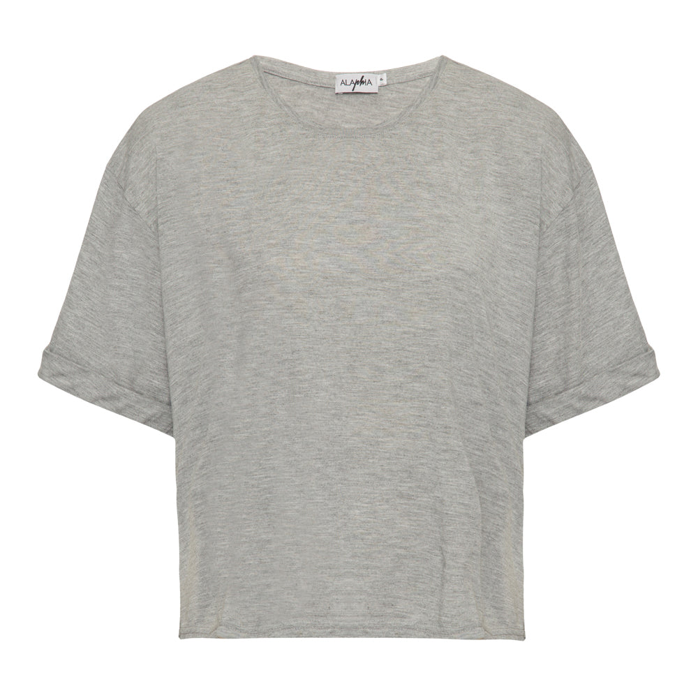 T-shirt Nana Cinza