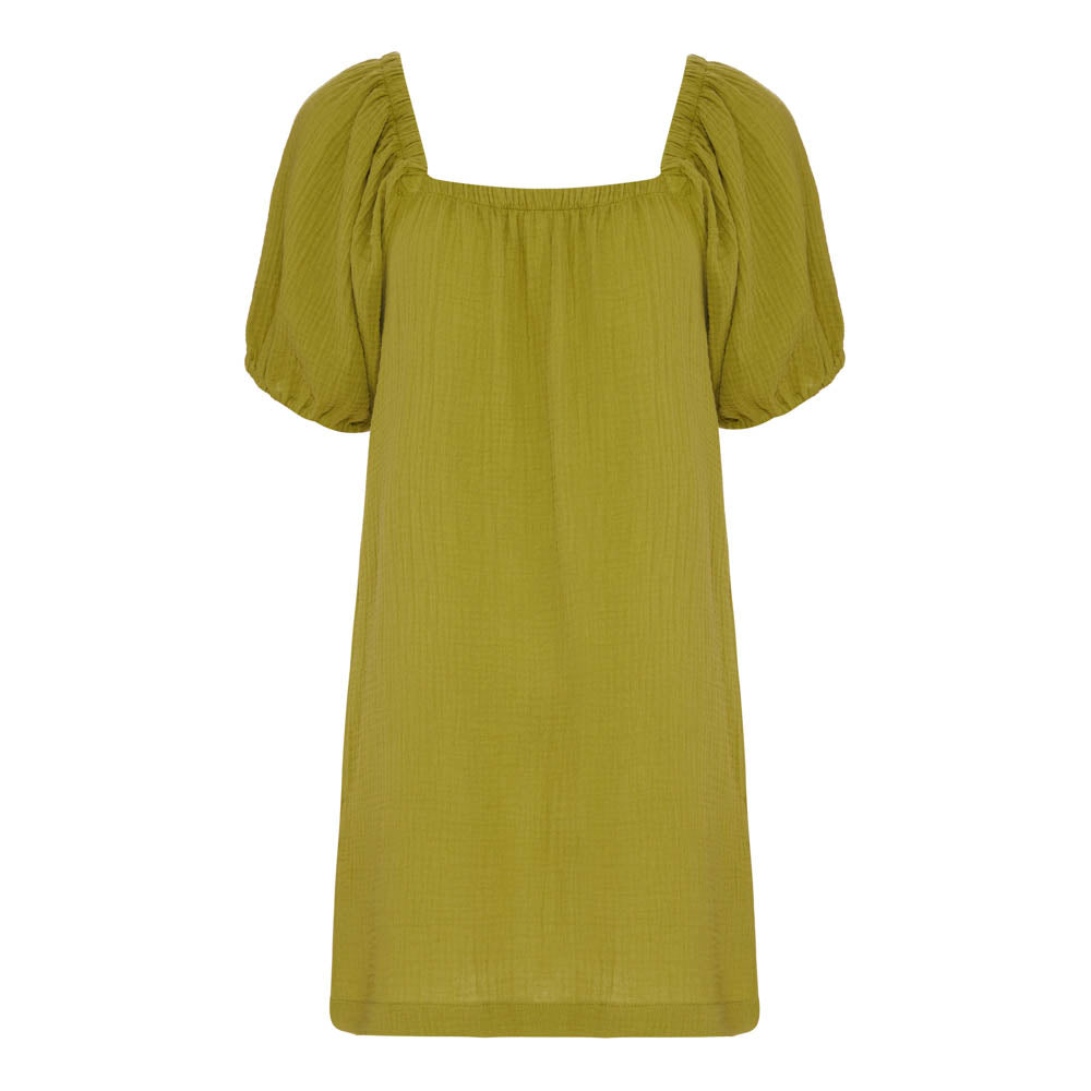 Vestido Cecília Verde Oliva