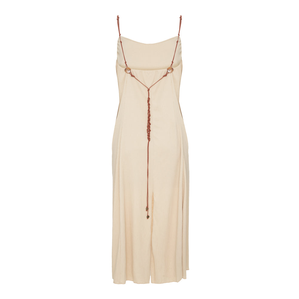 Vestido Lara Bege