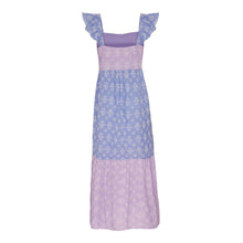 Vestido Nat Lilás e Blue Lilac