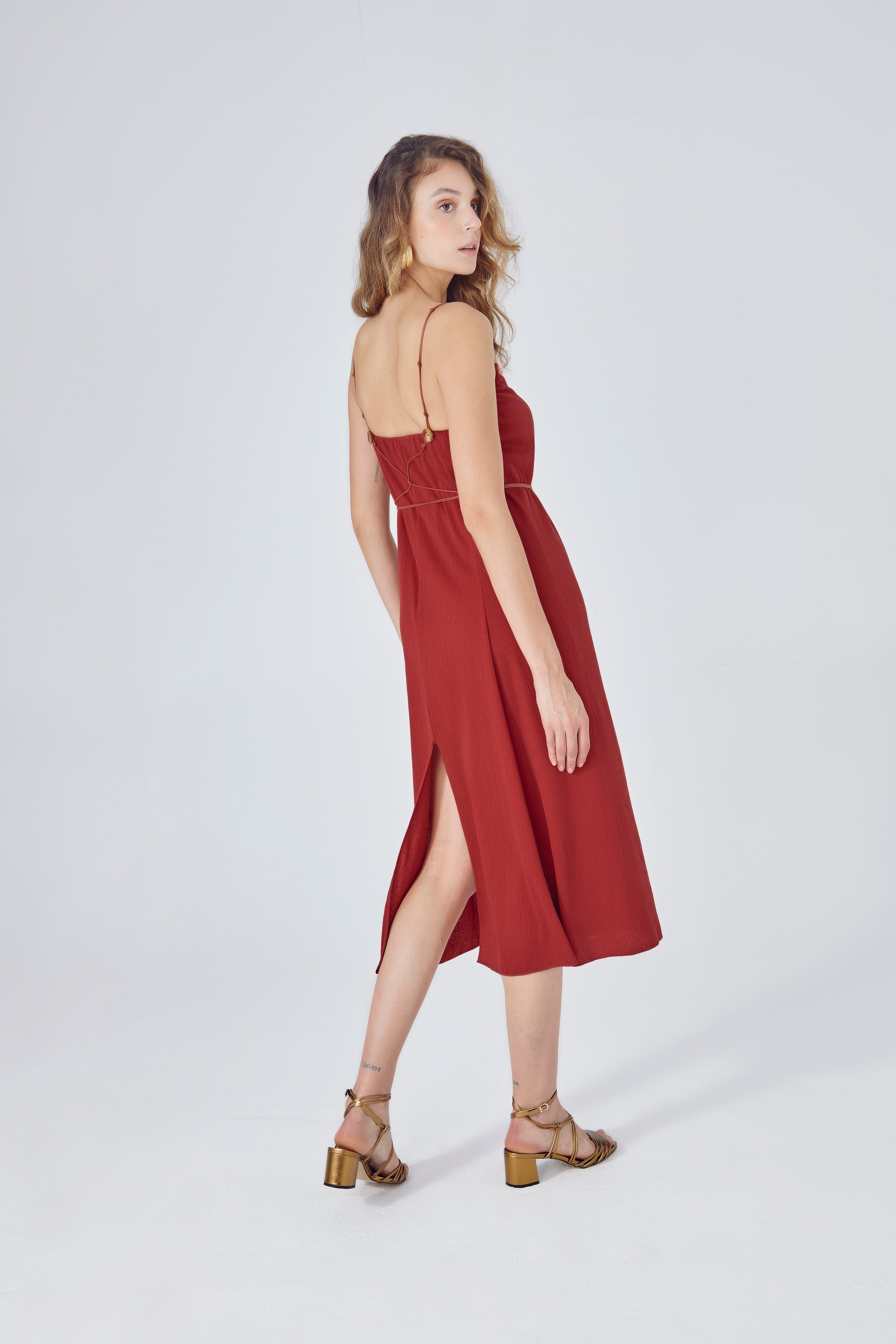 Vestido Lara Telha
