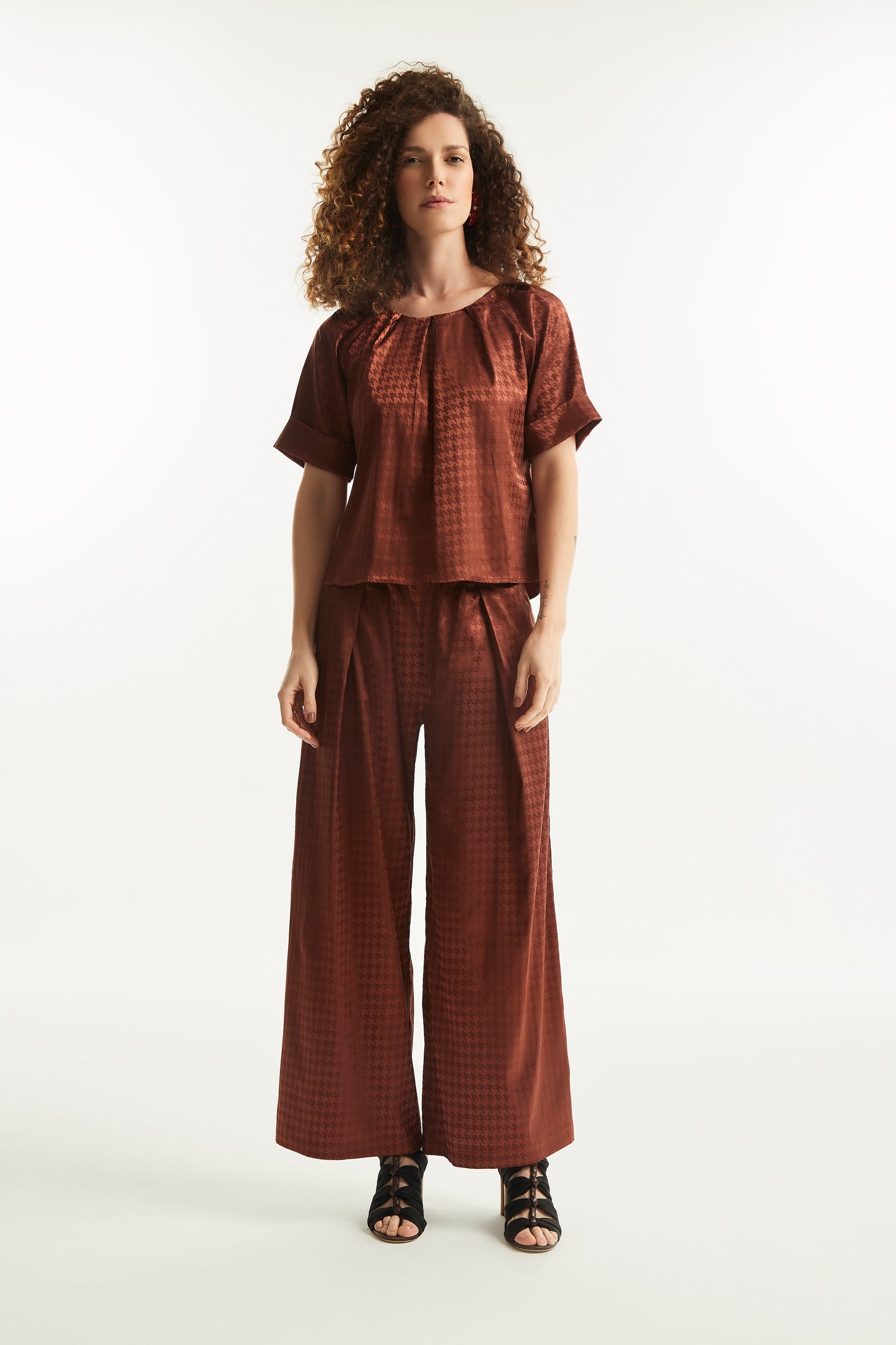 Blusa Laura Marrom