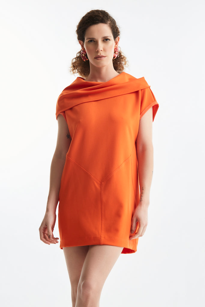 Vestido Sabrina Laranja