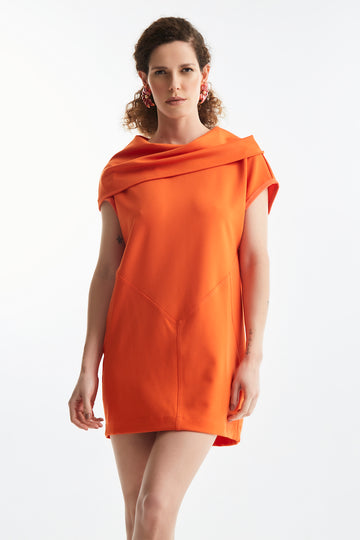 Vestido Sabrina Laranja