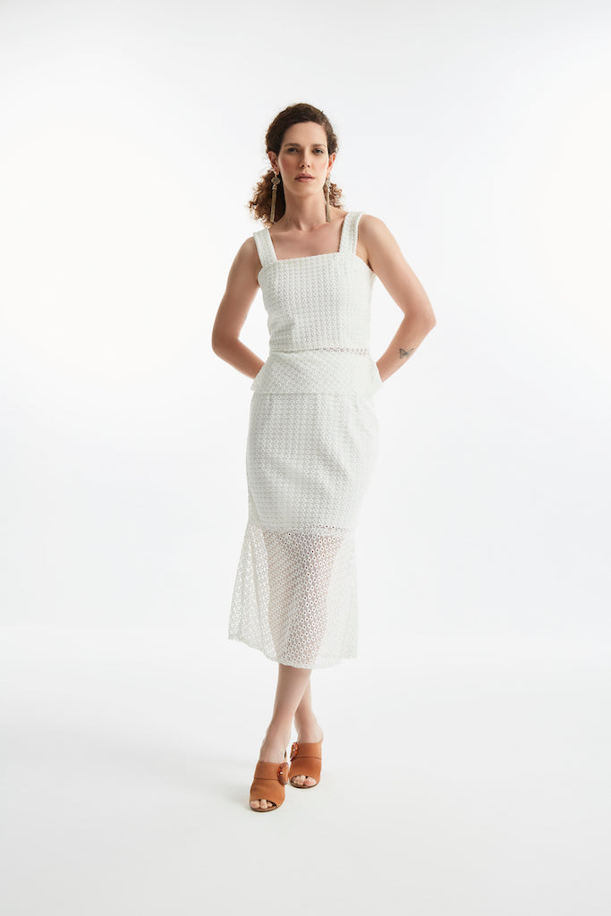 Blusa Leonor Branca