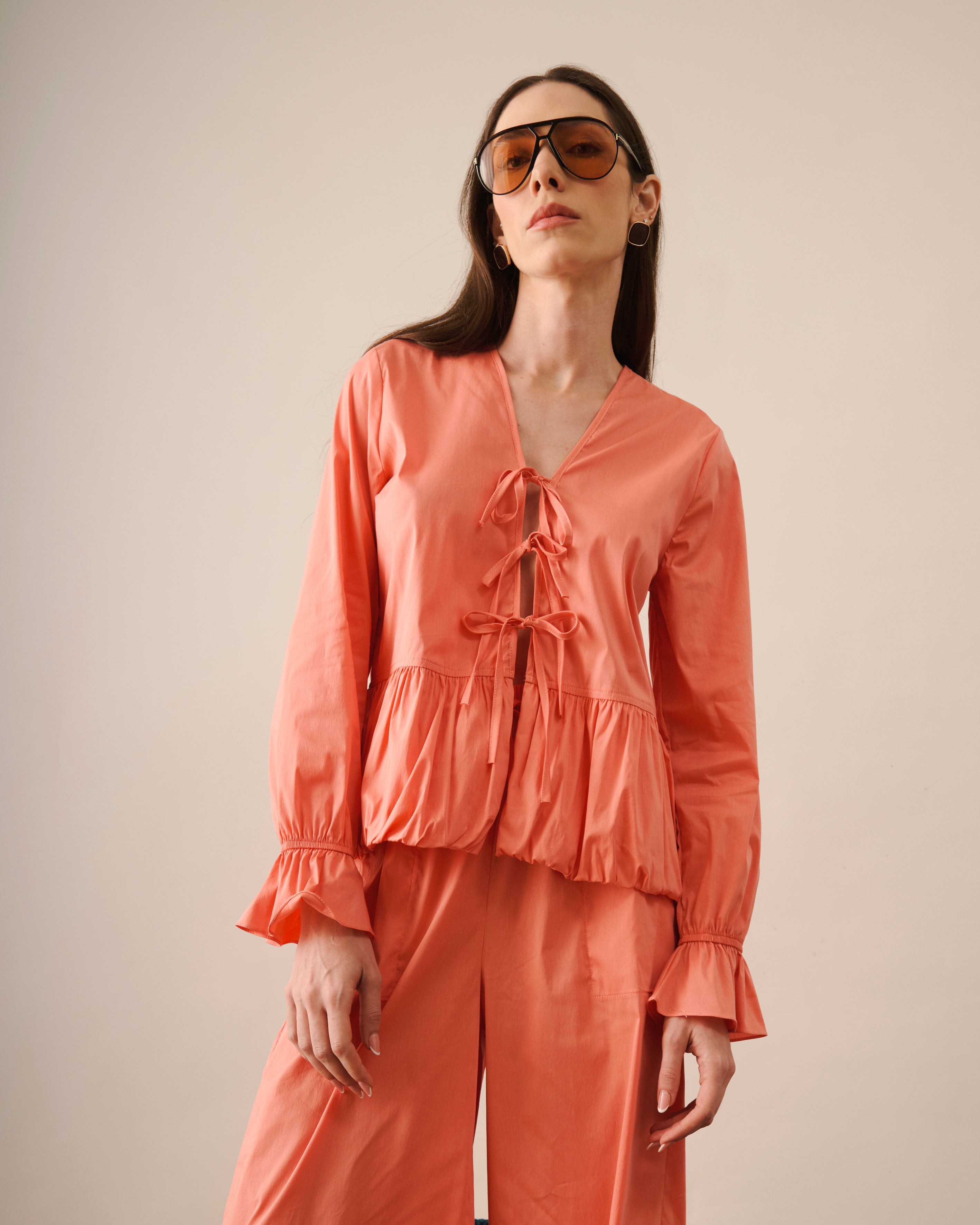 Blusa Consuelo Salmão