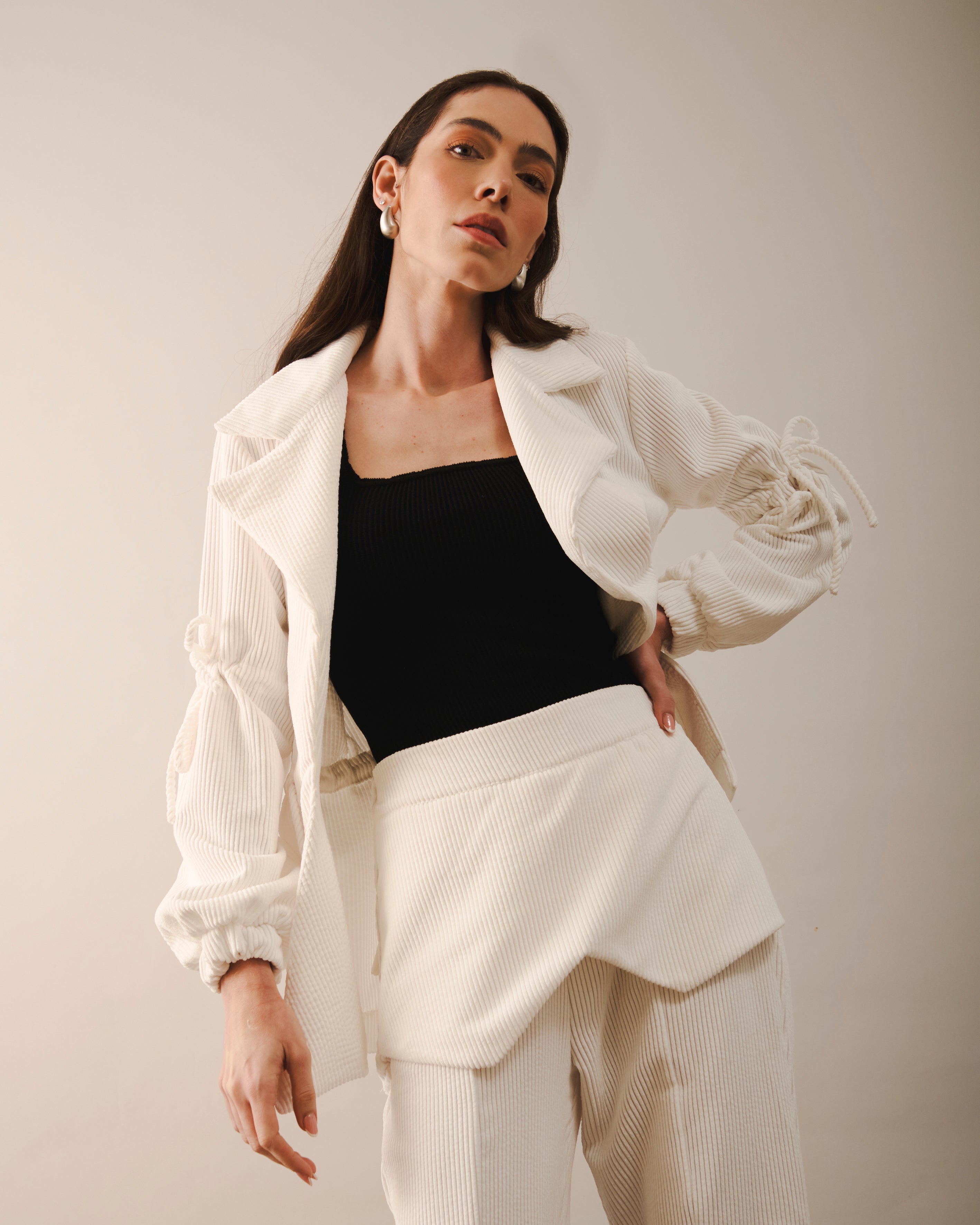 Jaqueta Alessia Off White