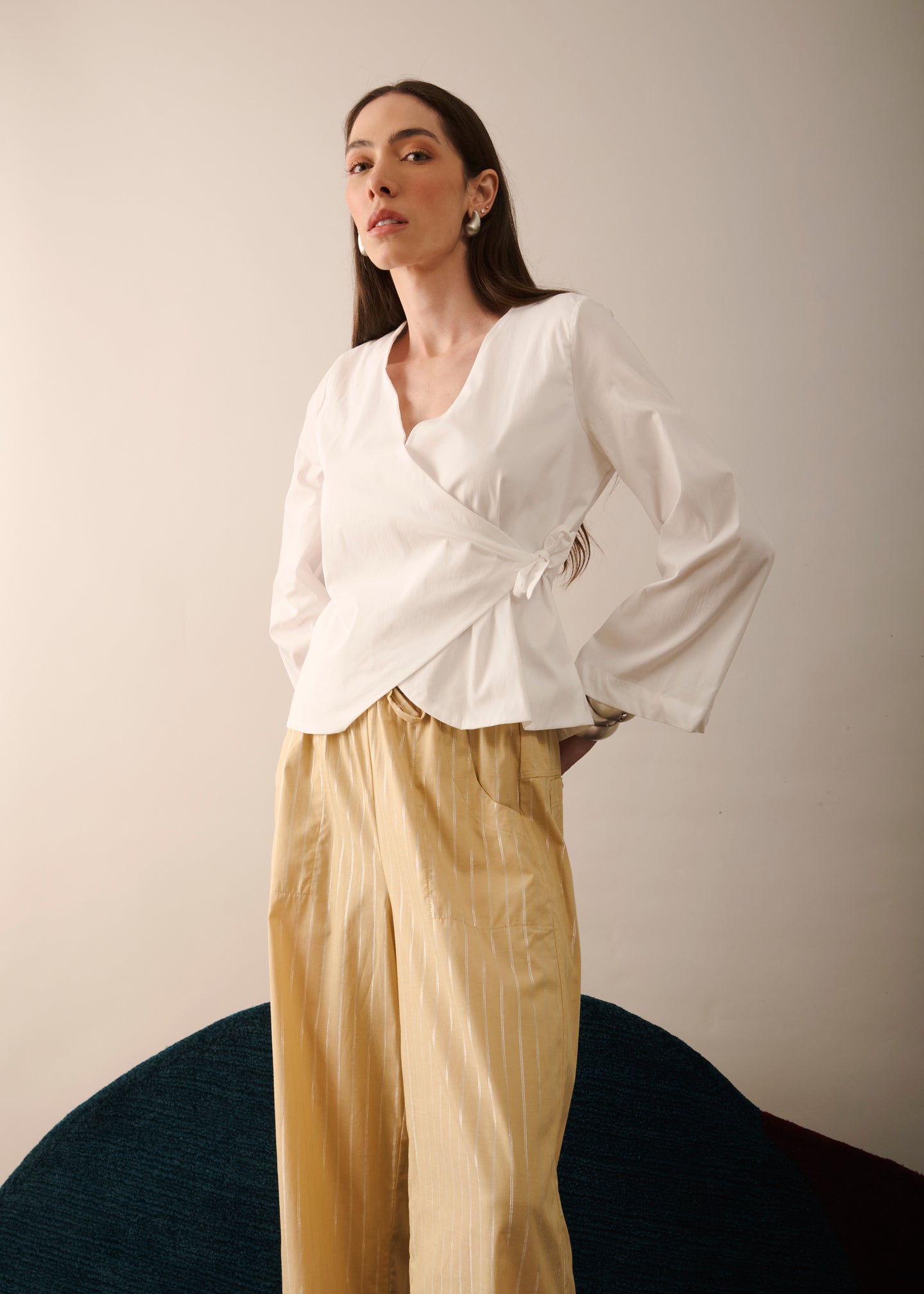 Blusa Constanza Branca