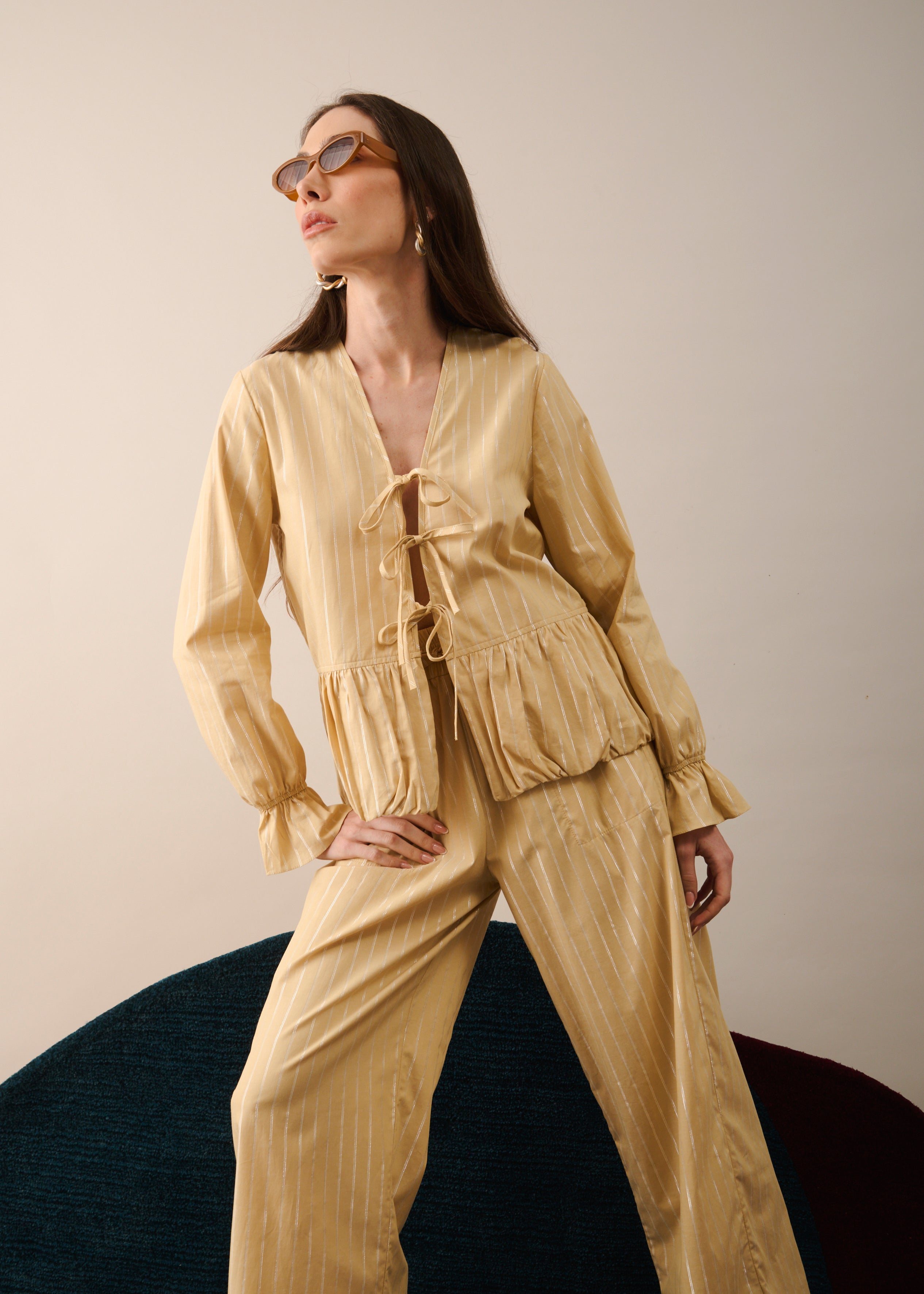 Blusa Consuelo Amarela