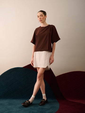 Blusa Amber Marrom