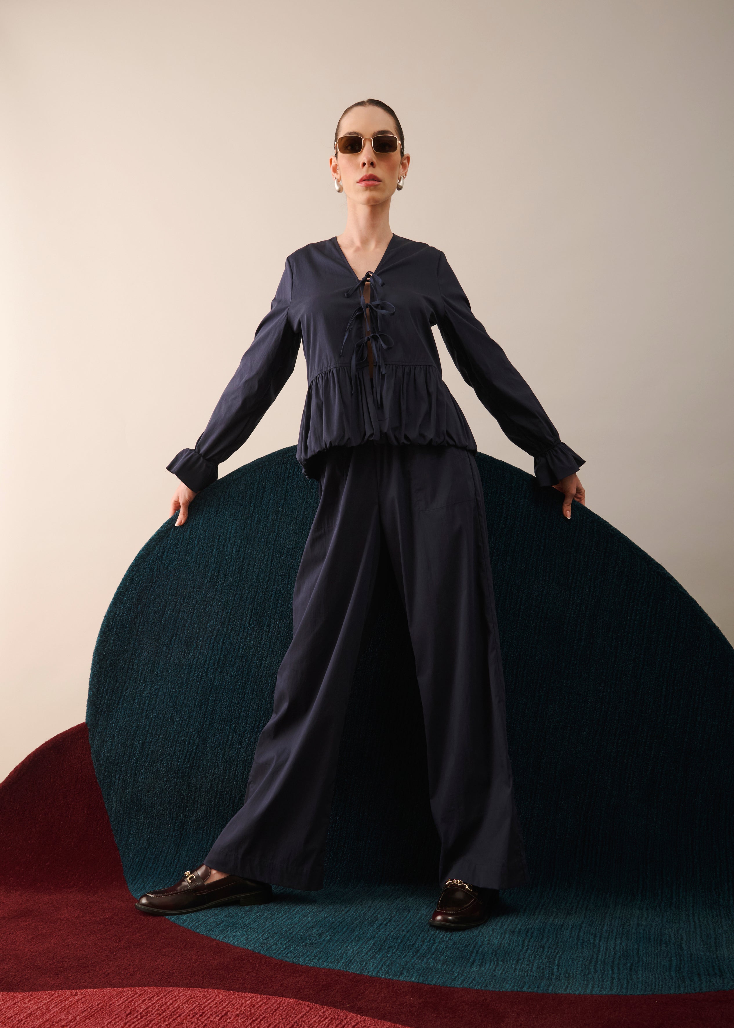 Blusa Consuelo Azul Noite