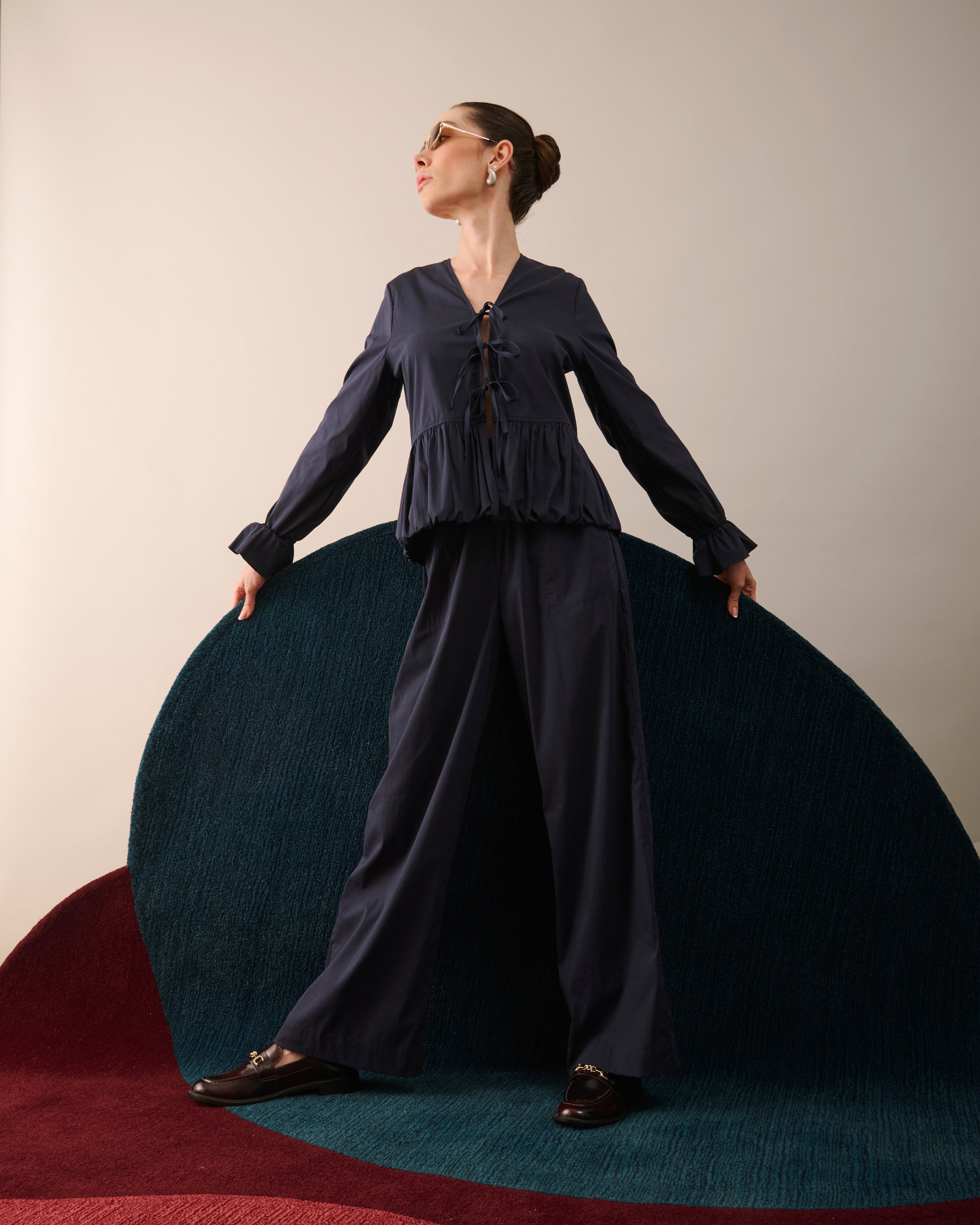 Blusa Consuelo Azul Noite