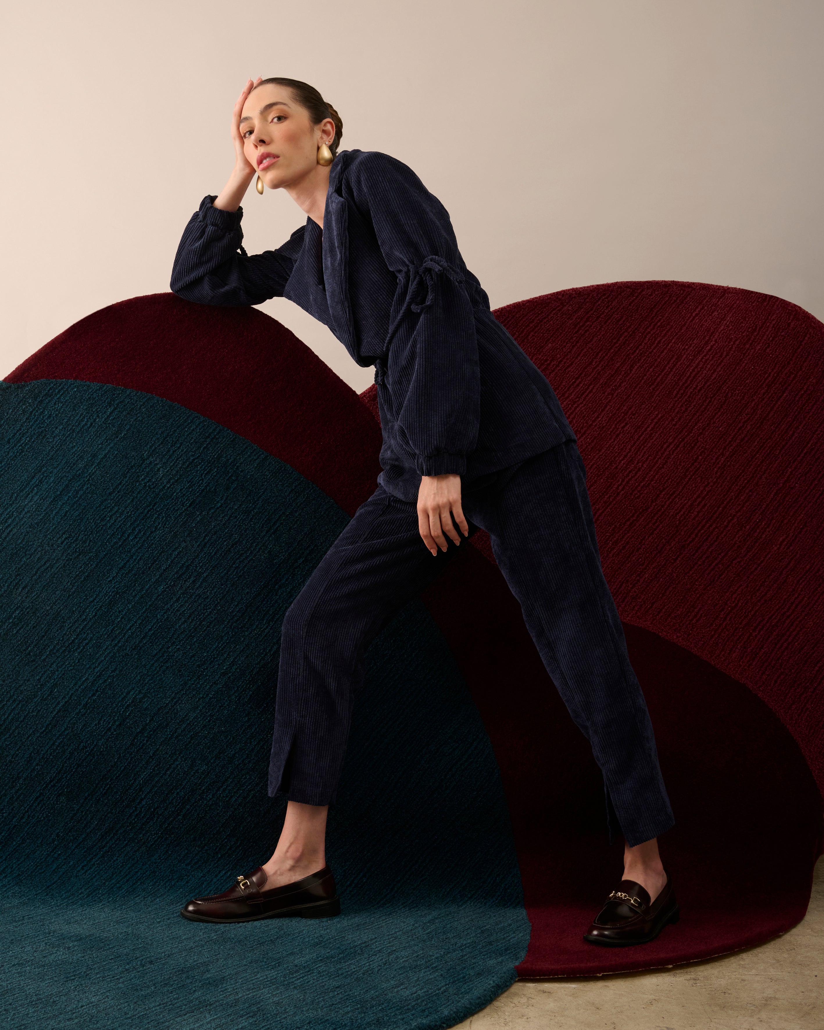 Jaqueta Alessia Azul Marinho