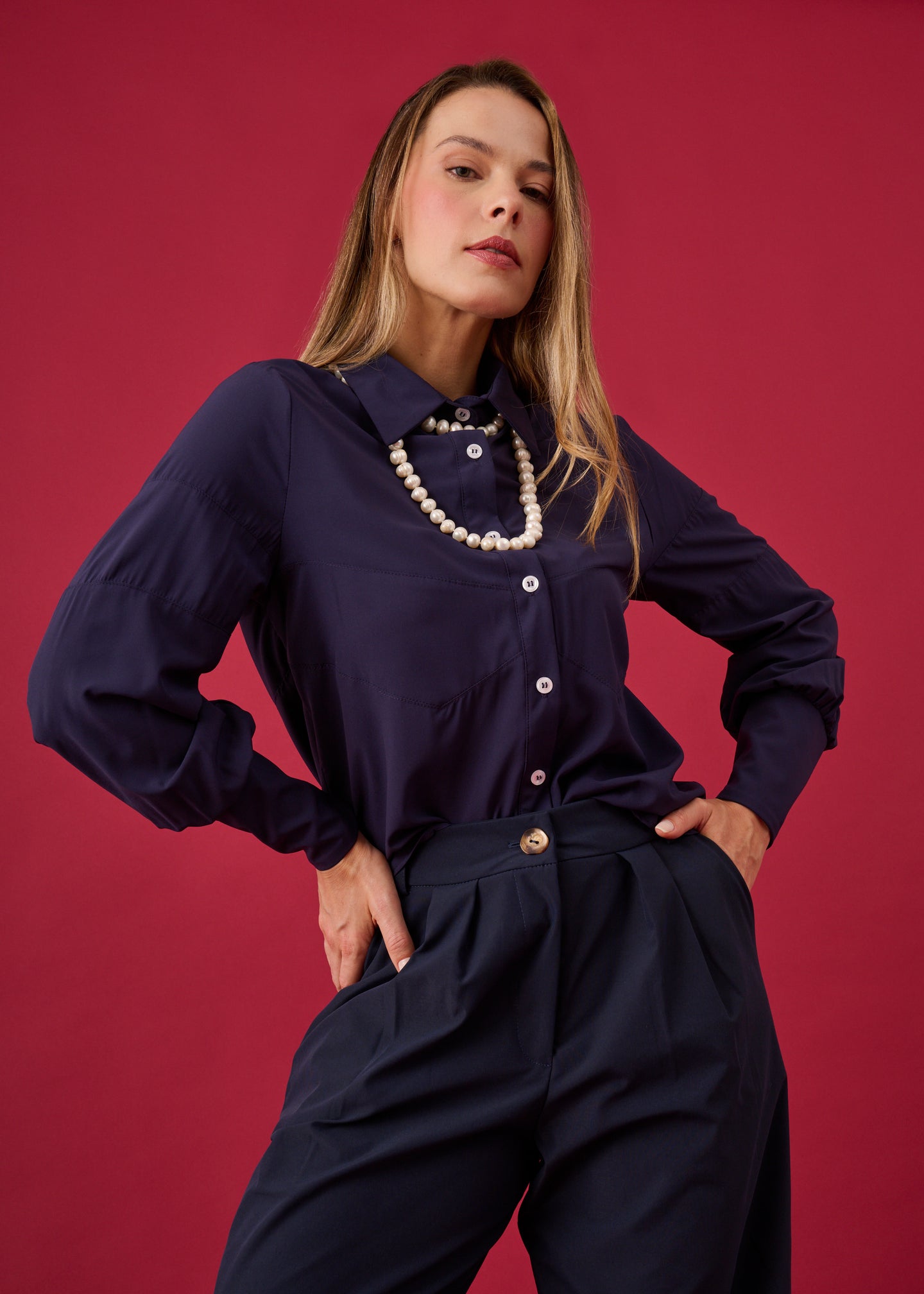 Blusa Melina Azul