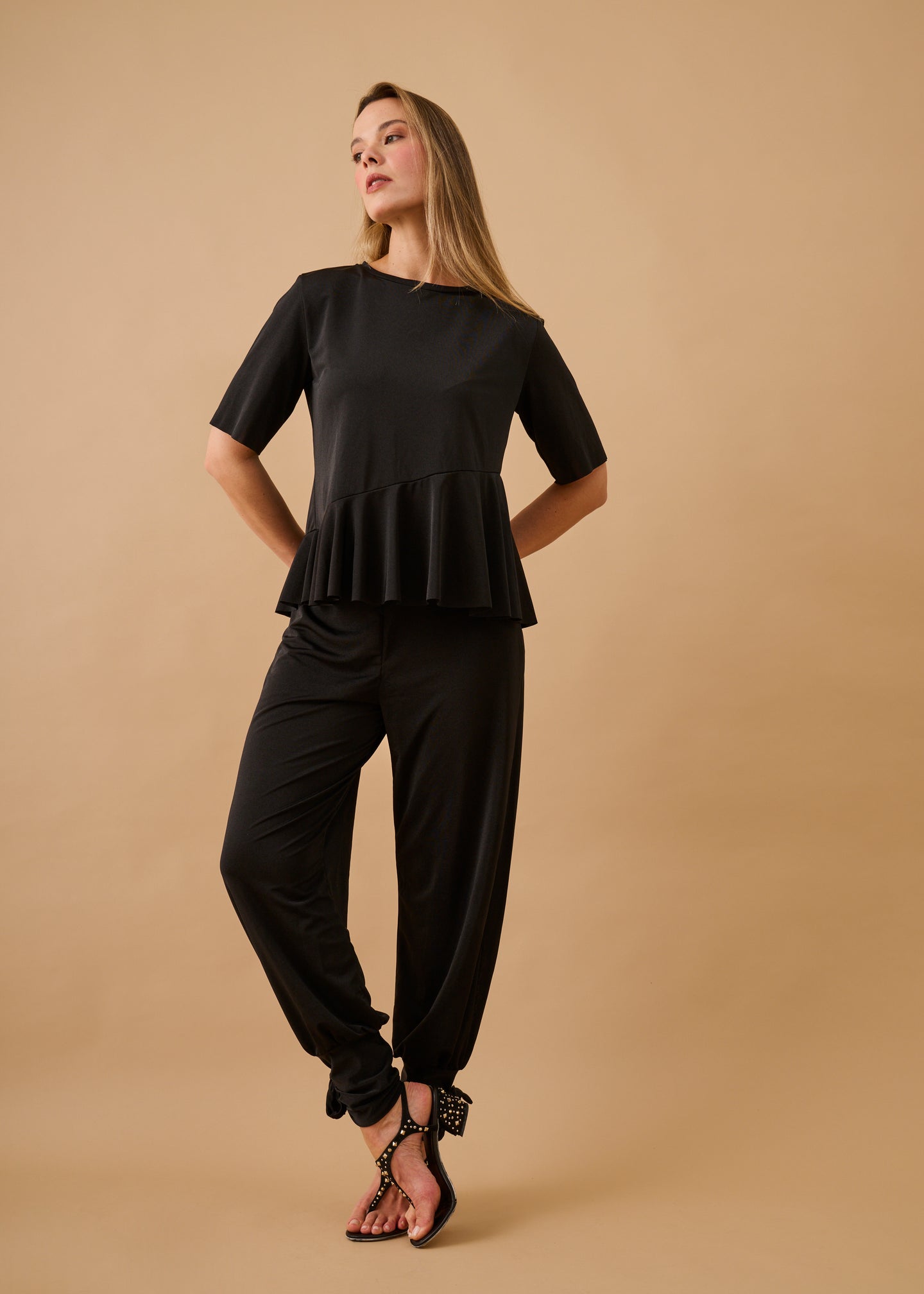Blusa Bianca Preta