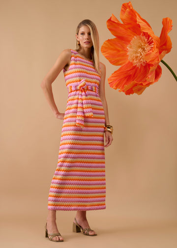 Vestido Sabine Laranja