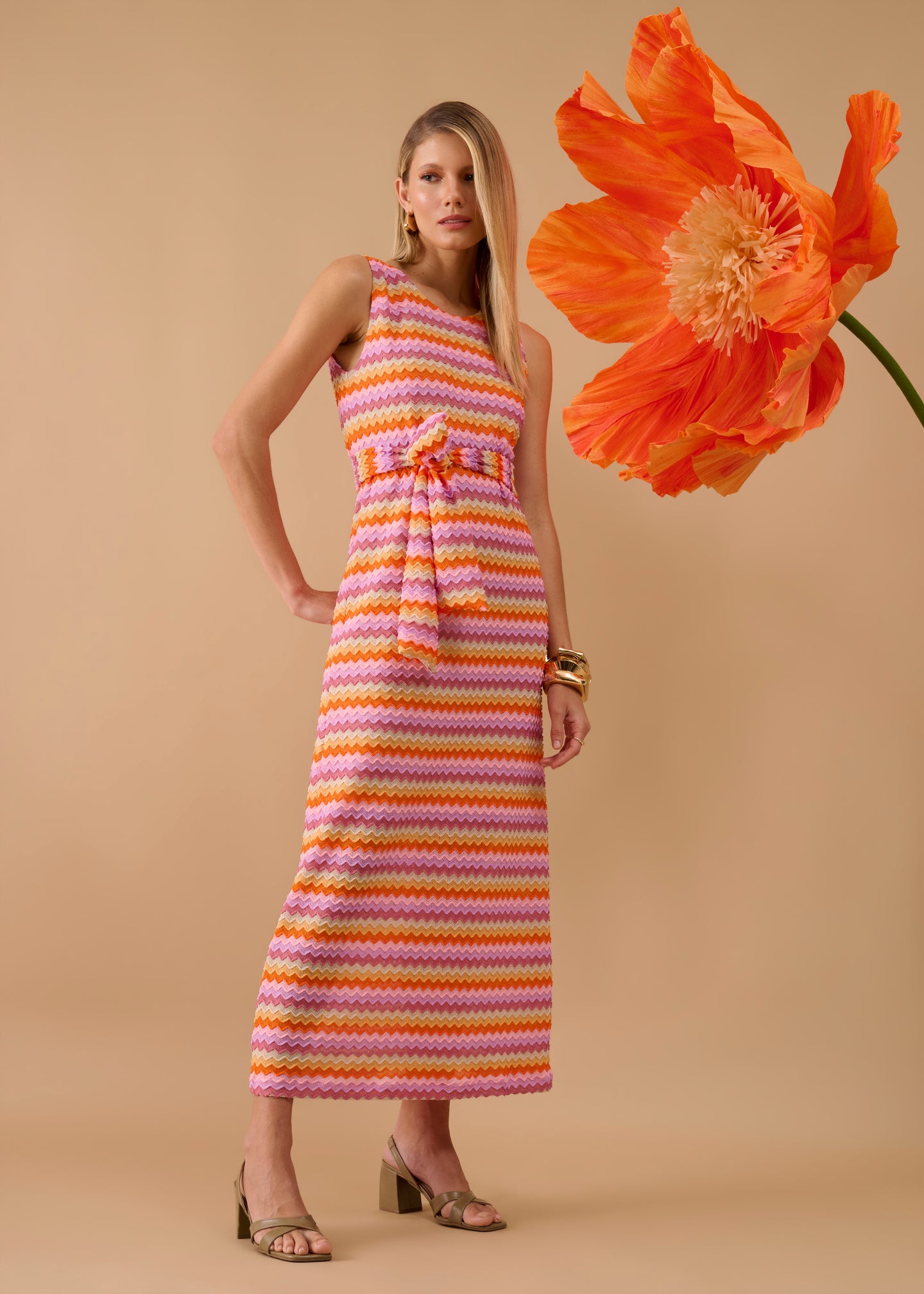 Vestido Sabine Laranja