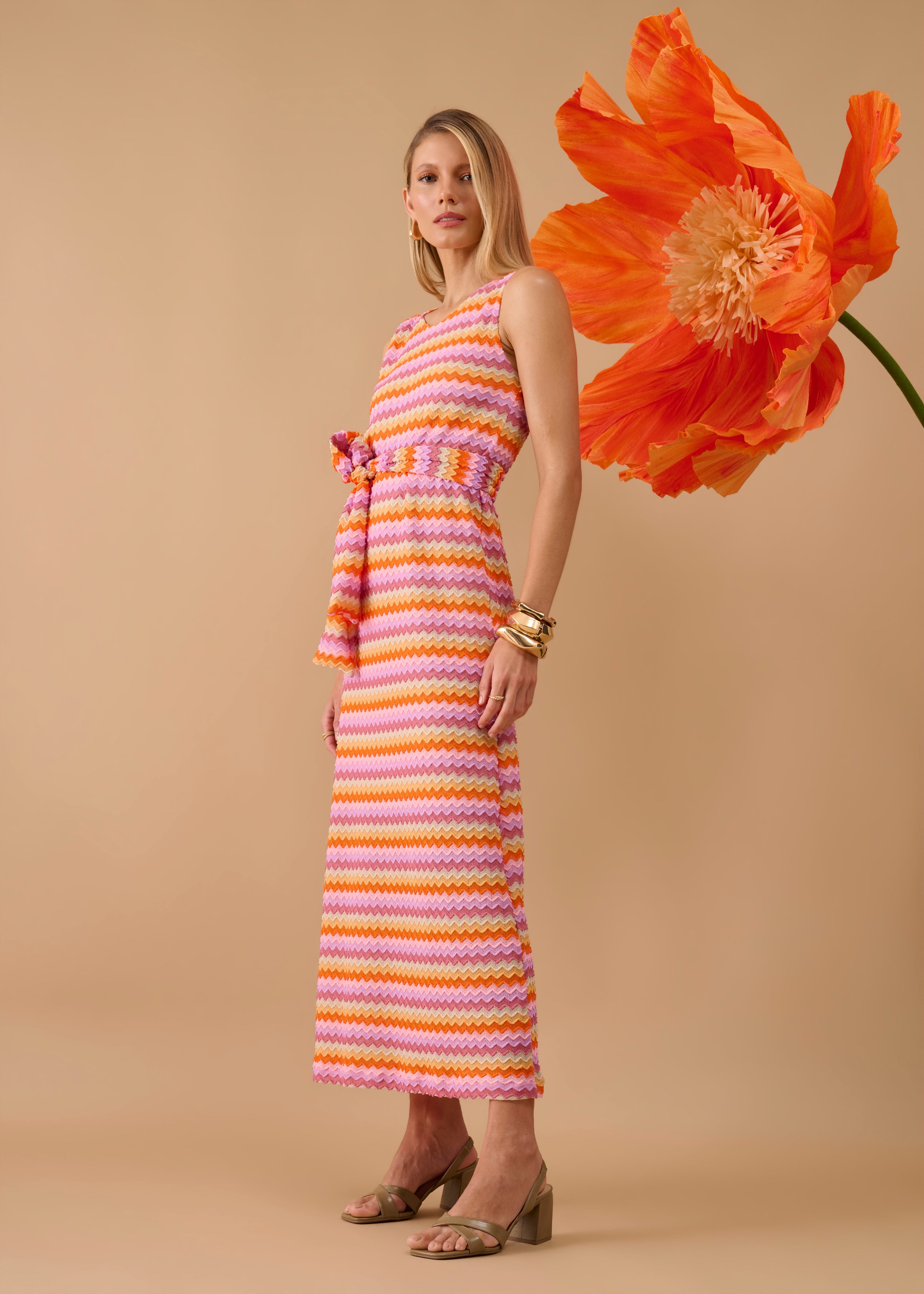 Vestido Sabine Laranja